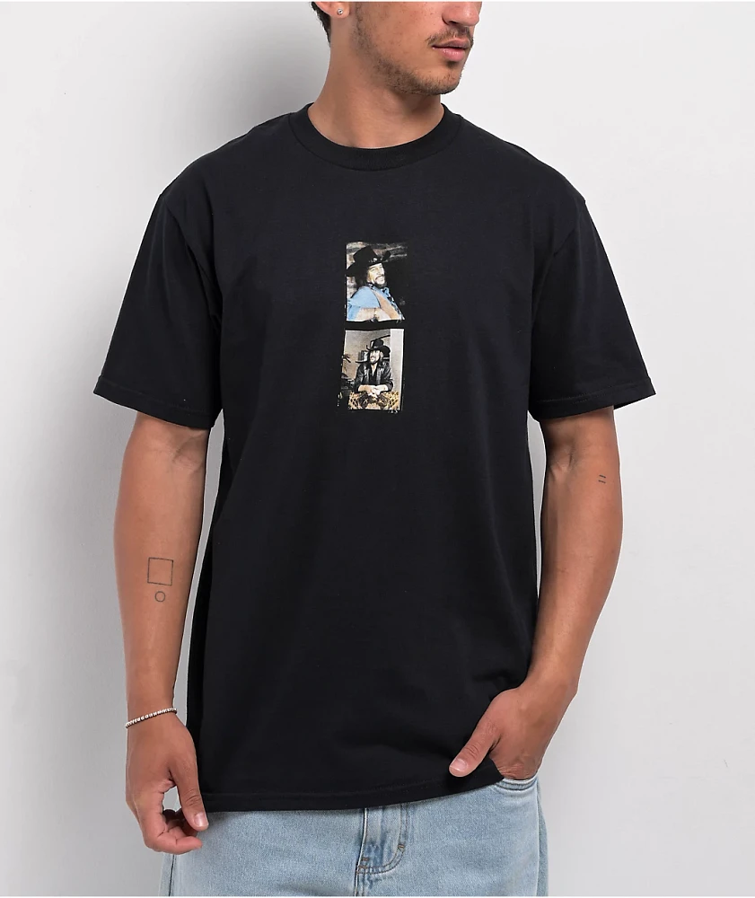 Chocolate x Waylon Jennings Ramblin' Man Black T-Shirt