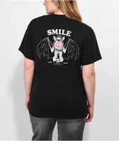 Chomp Smile Bat Black T-Shirt