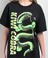 Chomp x RiFF RAFF Kiwi Cobra Black T-Shirt