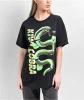 Chomp x RiFF RAFF Kiwi Cobra Black T-Shirt