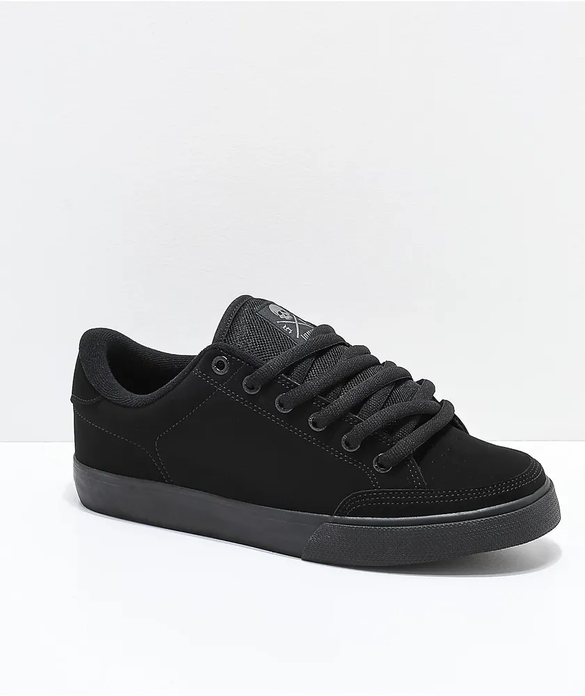 Circa Lopez 50 Black & Gum Skate Shoes