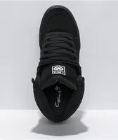 Circa Lopez 99 Black Hi-Top Suede Skate Shoes