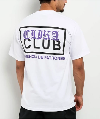 Clika by Herencia de Patrones x Pro Club Heavyweight White T-Shirt