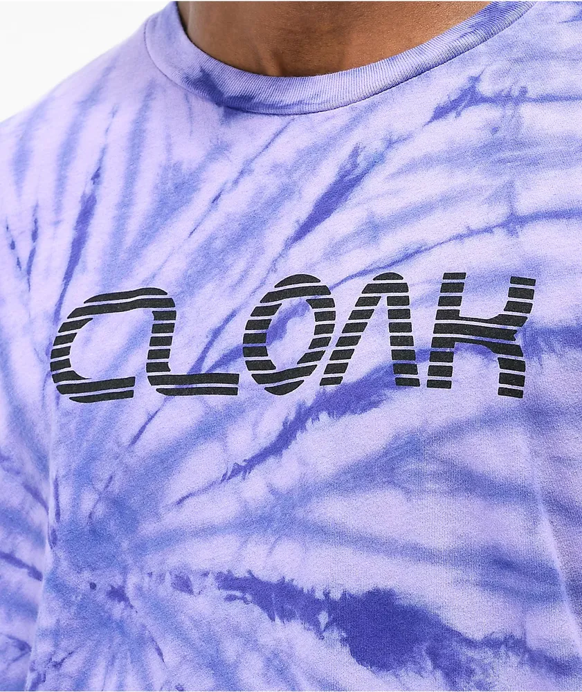 Cloak Mission Purple Tie Dye T-Shirt