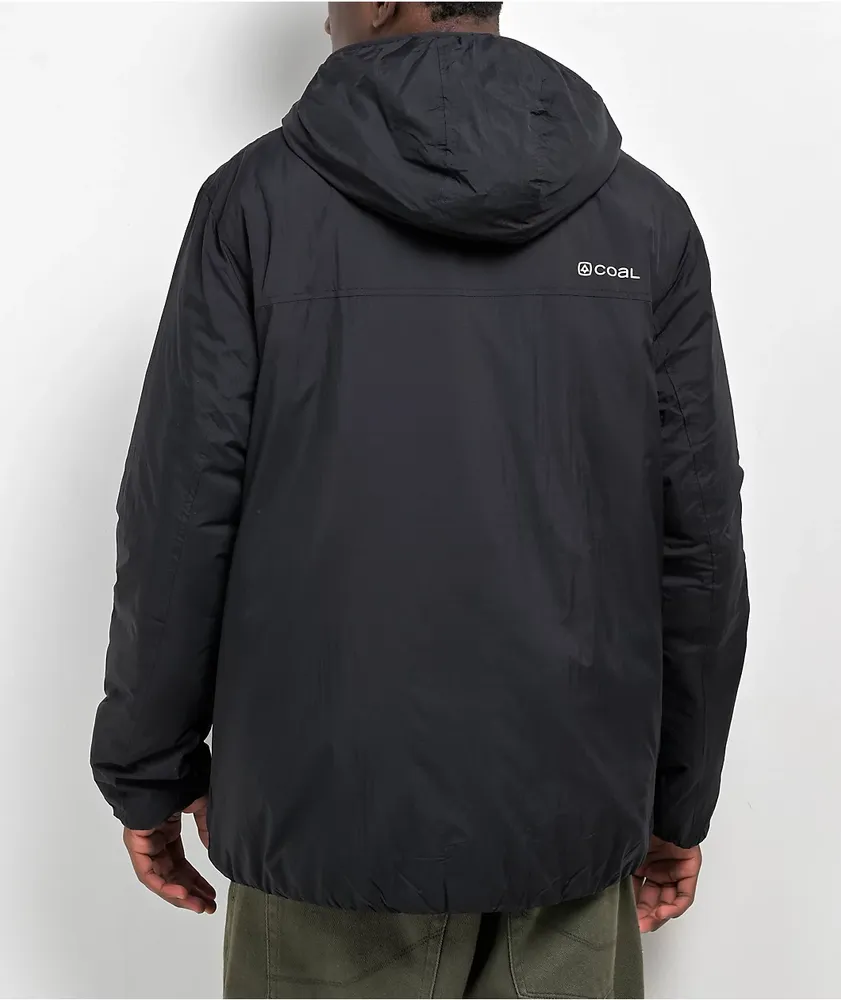 Coal Crescent Black Mid Layer Snowboard Jacket