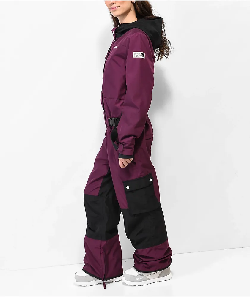 Coal Glacier Purple & Black 20K Snowsuit