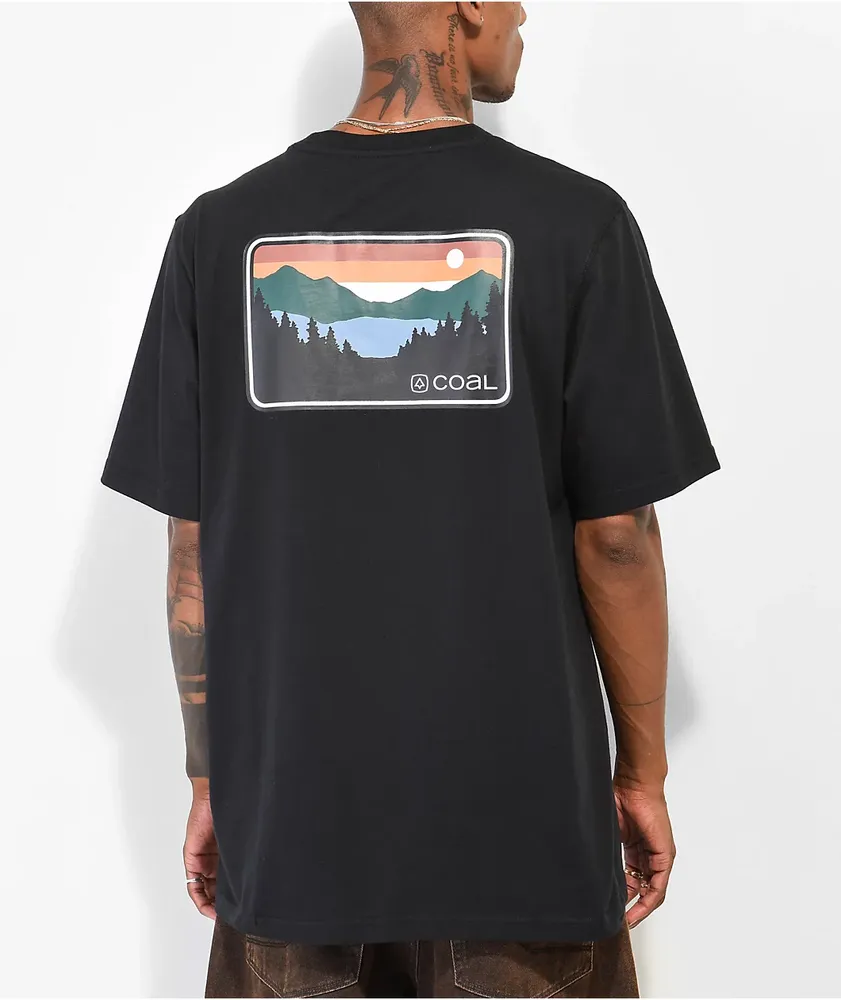 Coal Klamath Black T-Shirt