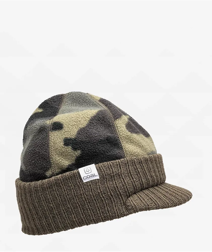 Coal Rockland Camo Brim Beanie