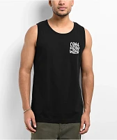 Coal Sekiu Black Tank Top