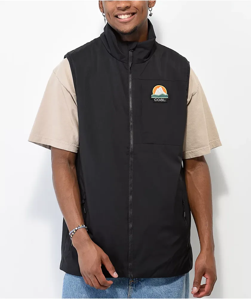 Coal Sierra Black Vest