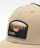 Coal The Hauler Low One Khaki Trucker Hat