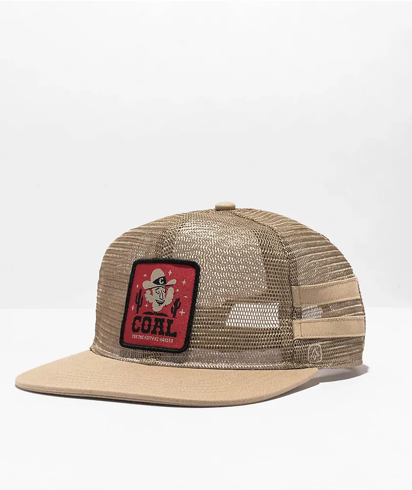 Brown Trucker Caps: Sale at £4.79+