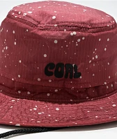 Coal The Traverse Burgundy Splatter Boonie Hat