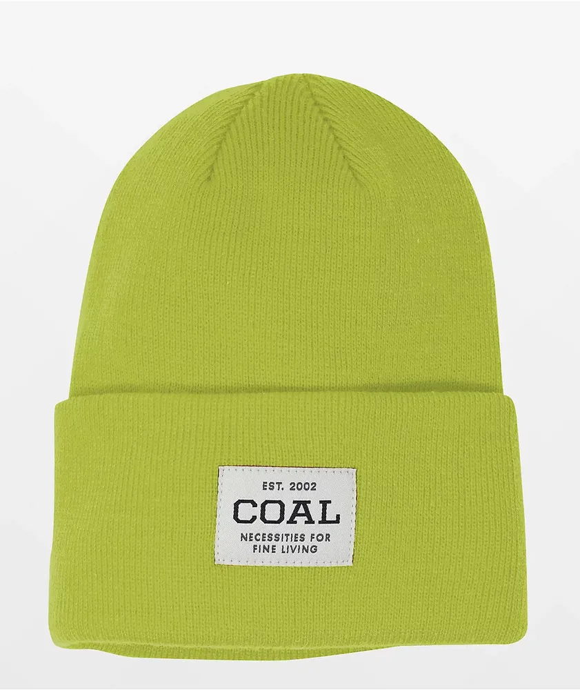 Coal The Uniform Acid Green Beanie