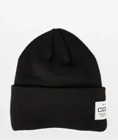 Coal The Uniform Brim Black Beanie