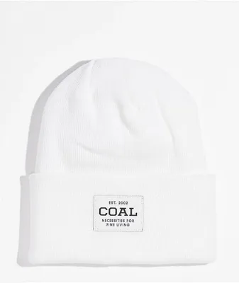 Coal The Uniform White Beanie