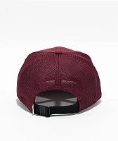 Coal The Zephyr Dark Red Trucker Hat