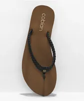 Cobian Leucadia Black Sandals