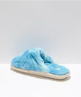 Cobian Minou Blue Mule Slippers