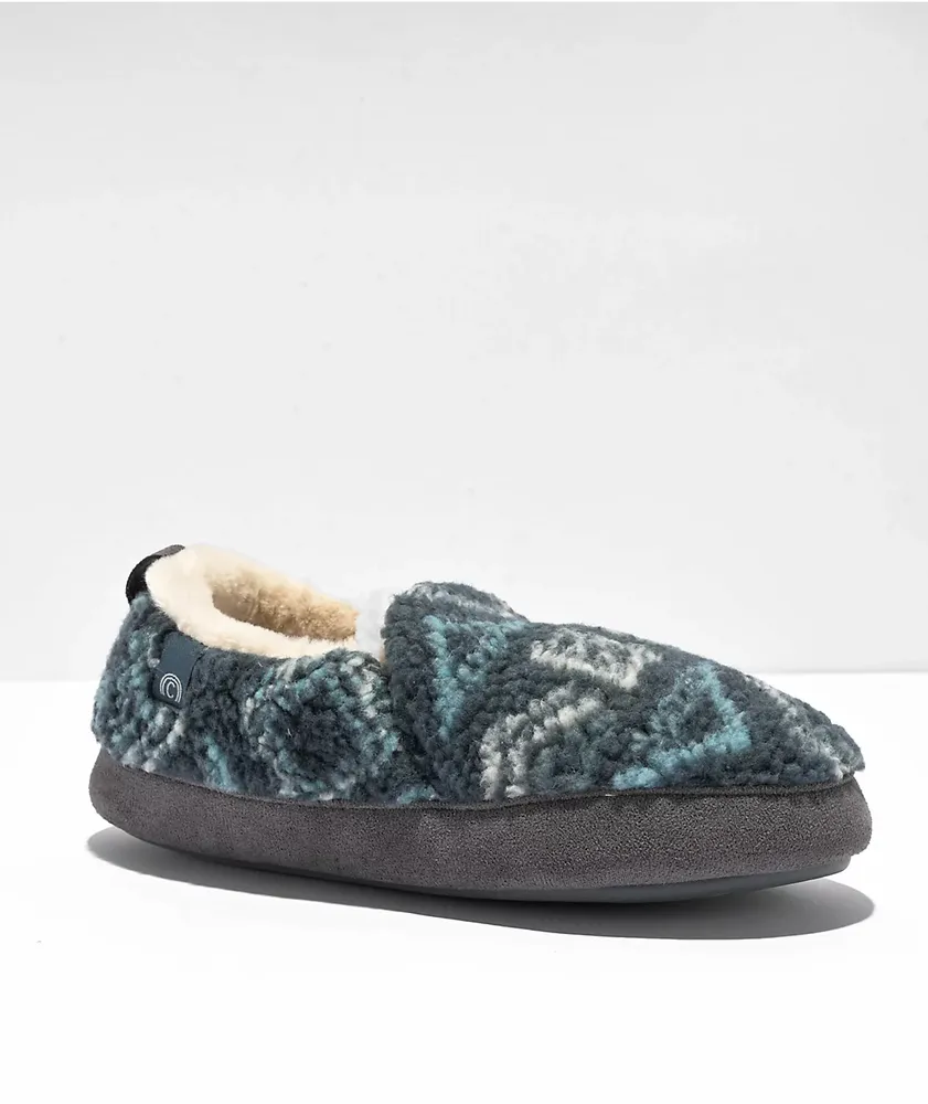 Cobian Sonora Navy Moccasin Slippers