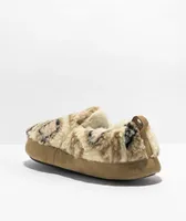 Cobian Sonora Tan Moccasin Slippers