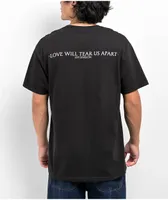 Color Bars x Joy Division Love Will Tear Black T-Shirt