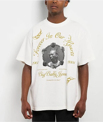 Color Bars x ODB Memorial White T-Shirt