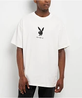 Color Bars x Playboy Ace Of Spades White T-Shirt