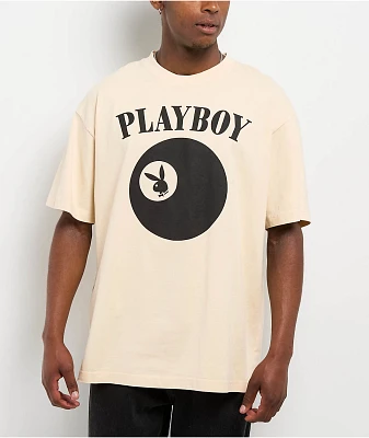 Color Bars x Playboy Billiards Natural T-Shirt