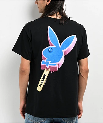 Color Bars x Playboy Ice Cream Black T-Shirt