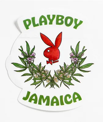 Color Bars x Playboy Jamaica Core Sticker