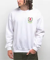 Color Bars x Playboy Jamaica Girl White Crewneck Sweatshirt