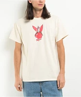 Color Bars x Playboy Straddle Cream T-Shirt