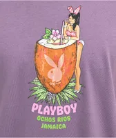Color Bars x Playboy Thirsty Purple T-Shirt