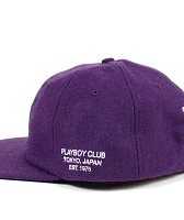 Color Bars x Playboy Tokyo Club Purple Strapback Hat