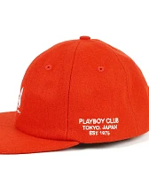 Color Bars x Playboy Tokyo Club Red Strapback Hat