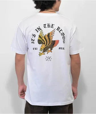 Common Youth Eagle Blood White T-Shirt