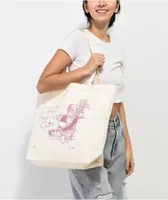 Coney Island Lonely Hearts Natural Tote Bag