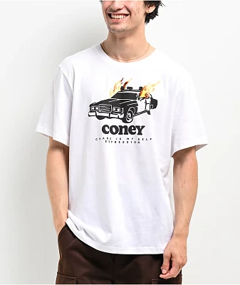 Coney Island Picnic April 26 White T-Shirt