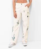 Coney Island Picnic Country Club Cream Carpenter Pants