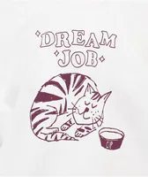 Coney Island Picnic Dream Job White Boyfriend T-Shirt