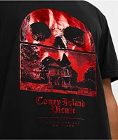 Coney Island Picnic End Of Times Black T-Shirt