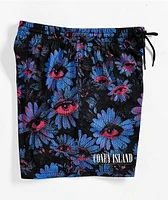 Coney Island Picnic Other Side Black & Blue Mesh Shorts