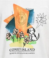 Coney Island Picnic Sculpture Coconut T-Shirt