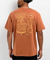 Coney Island Picnic Take Me Away Brown T-Shirt