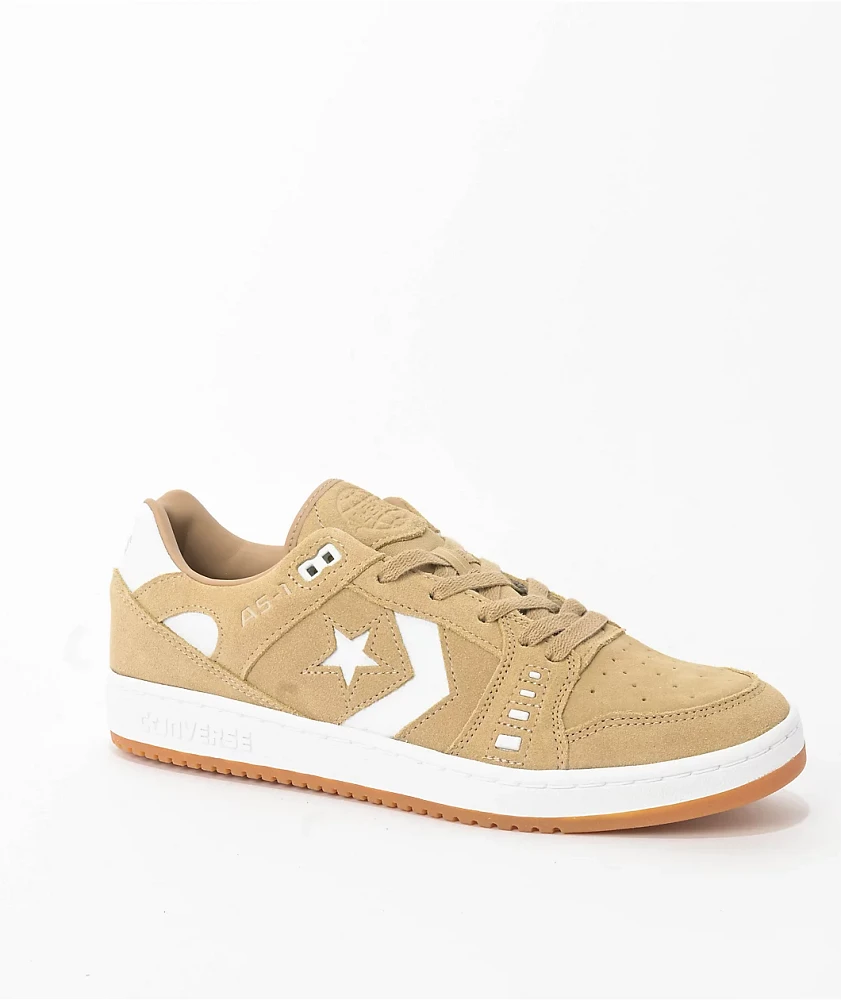 Converse AS-1 Pro Nomad Khaki & White Skate Shoes