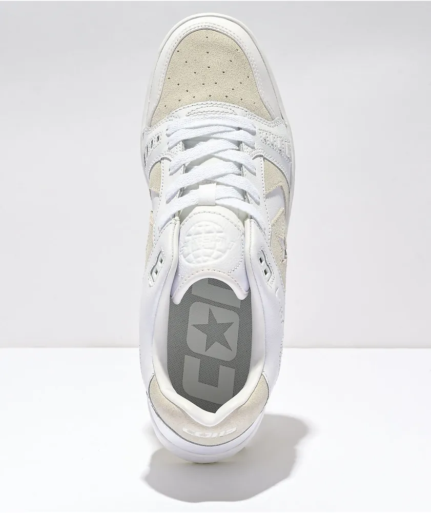 Converse AS-1 Pro White & Cream Skate Shoes