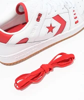 Converse AS-1 Pro White & Red Skate Shoes