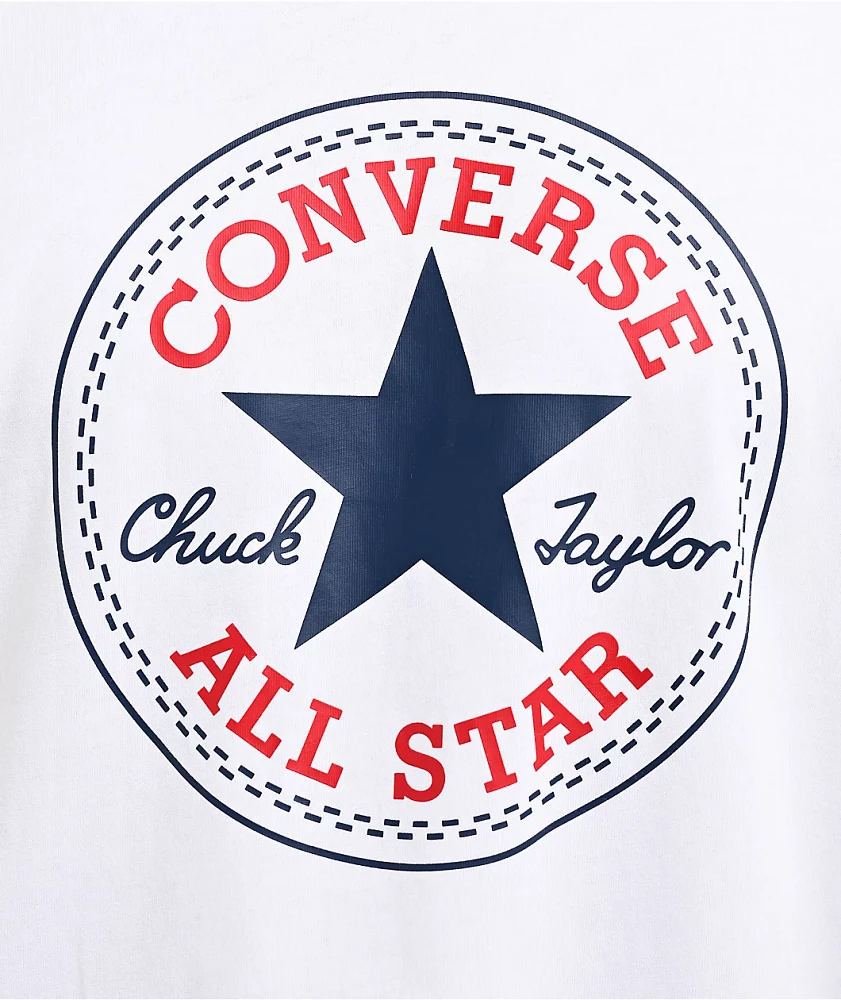 Converse All Star Patch White T-Shirt