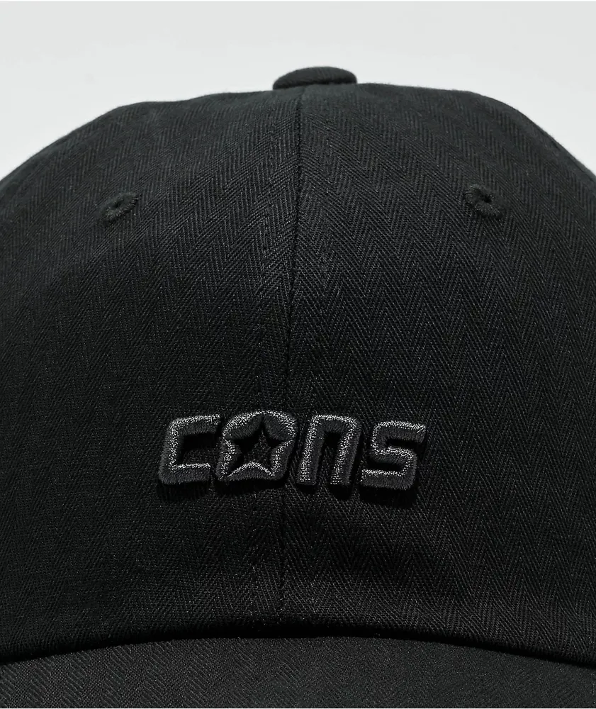 Converse CONS Black Strapback Hat